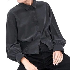 NWT Zara Cropped Shirt